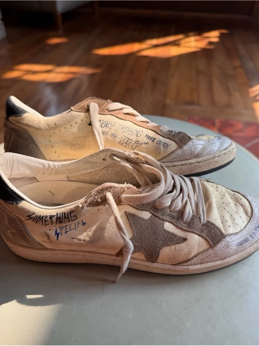 Authentic Golden Goose Super-Star Sneakers